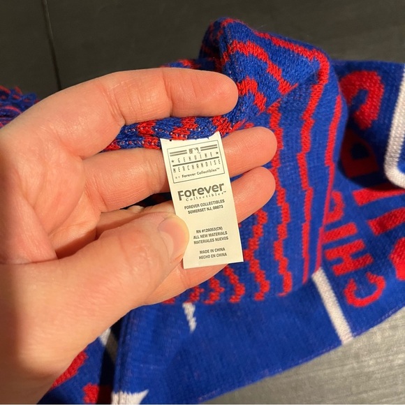 MLB Chicago Cubs 2016 Edition World Series Scarf Champions Blue Red - Picture 4 of 7